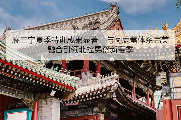 廖三宁夏季特训成果显著，与闵鹿蕾体系完美融合引领北控男篮新赛季